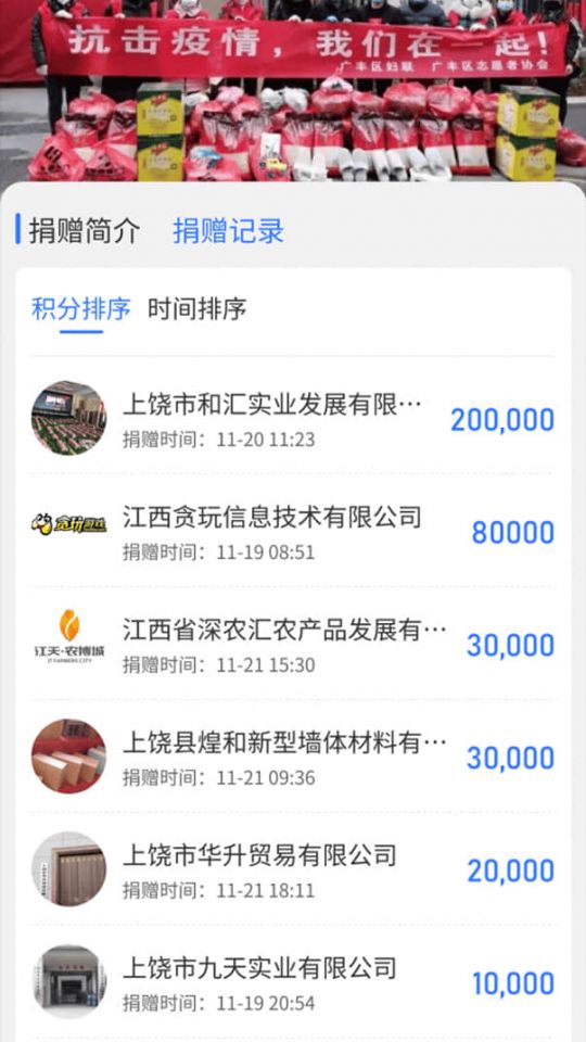 爱心传递